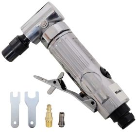 1/4" Air Angle Die Grinder,Ball Bearing Construction,Mini Pneumatic Angle Die Grinder, Compact Air-Powered Grinder for Grinding, Polishing, Porti